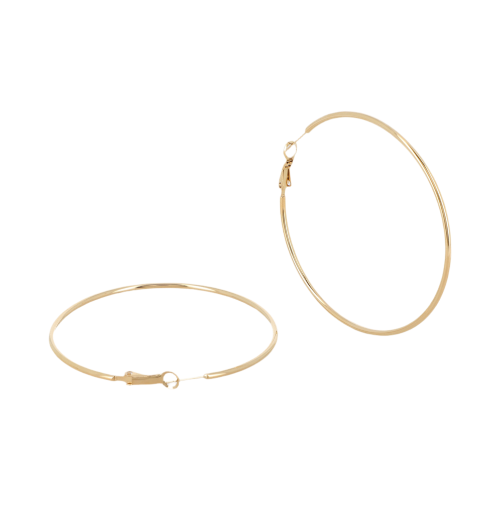 Boucles d'oreilles créoles Capucine XL