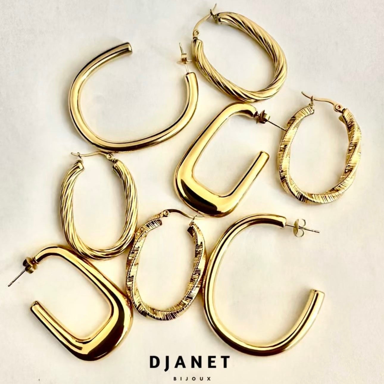 Boucles d’oreilles Créole