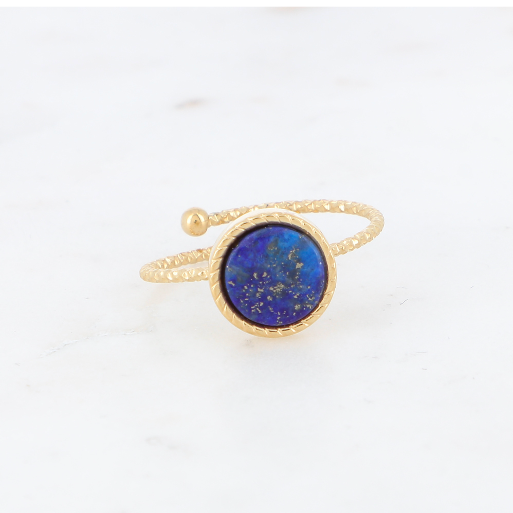 Bague pierre fine lapis lazuli Nina