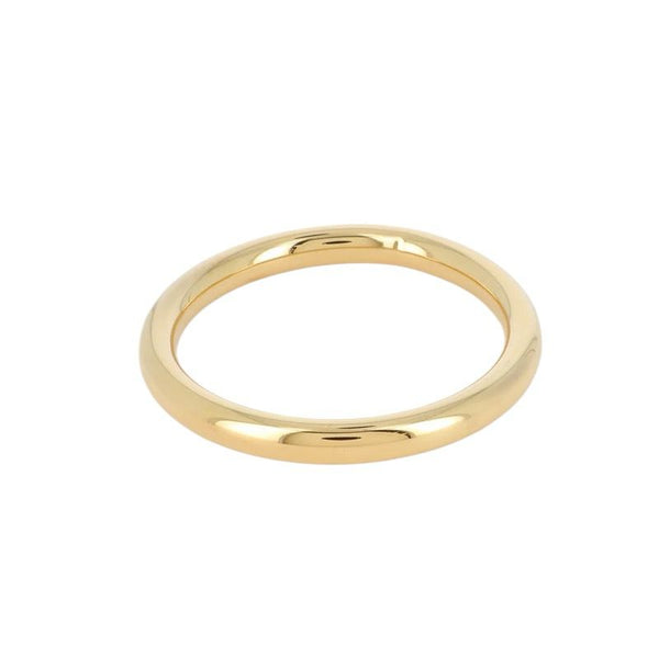 Bracelet Jonc Vintage Acier Inoxydable Doré - Style Clouté - Bijou Femme - Neuf Sans Boîte