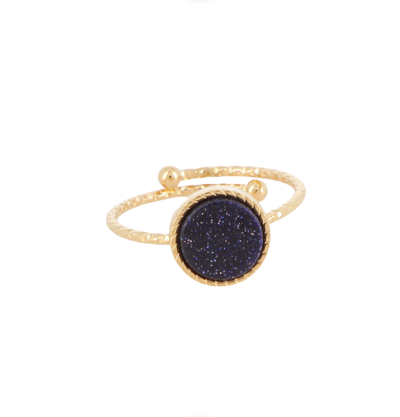 Bague pierre fine blue sand Nina